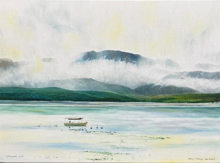 Autumn Morning,Lake Kirkini